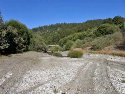 8/28/08 The end of the Wheatfield Fork, below Twin Bridges 8/28/08 The end of the Wheatfield Fork, below Twin Bridges