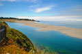 Closed mouth of the Gualala River, photo by Jeanne Jackson