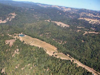 Evans Ridge vineyard development on 'Preservation' Ranch Evans Ridge vineyard development on 'Preservation' Ranch