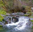 Gualala River cascade Gualala River cascade