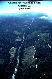 Gualala River north-to-south