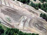 Preservation Ranch, Evans Ridge, grading operation